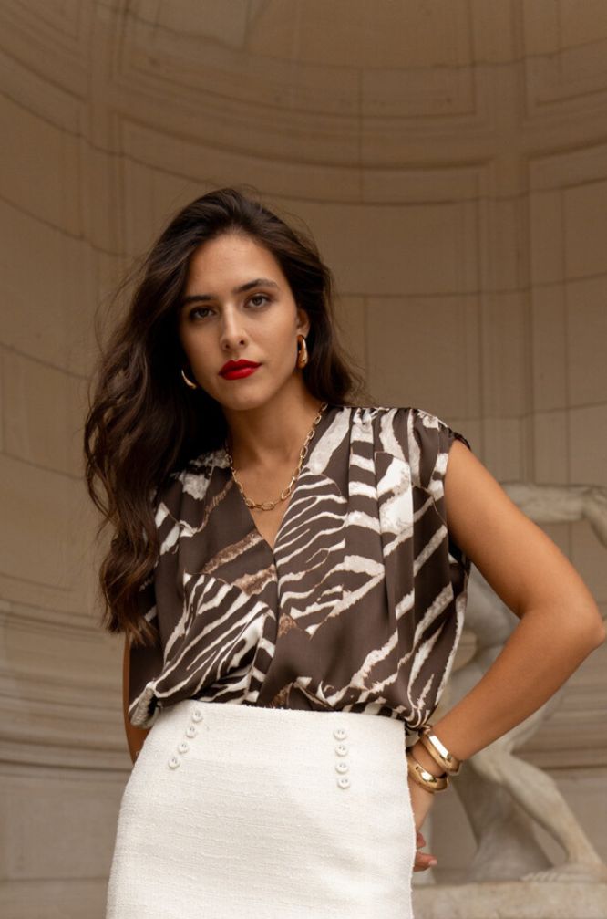 Blusa Top Estampado