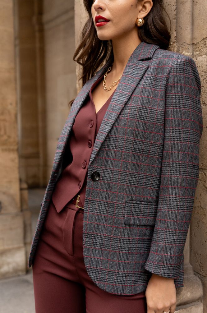 Blazer Príncipe de Gales