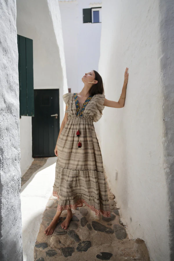 Vestido largo Lilia
